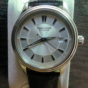 Louis Erard 69250 L'Esprit du Temps Men's Automatic. Superb Unmarked Condition.